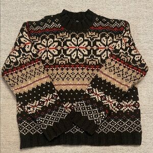 *MINT CONDITION VINTAGE* Abercrombie‎ & Fitch Crewneck wool Sweater